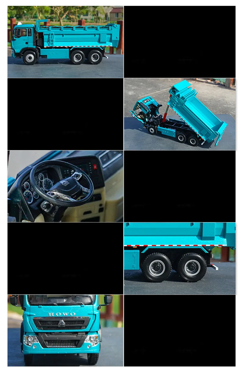 1:24 sacle T5G модель самосвала литая под давлением игрушка T5GL гадость металлический грузовик сплав дорожный инструмент подарок строительный автомобиль Детский сувенир