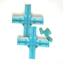 7 шт. пчеловодная королева пчелиная клетка для зимнего зимуния клетки для выращивания холодной зимы пластиковые крестообразные инструменты поставки зеленый