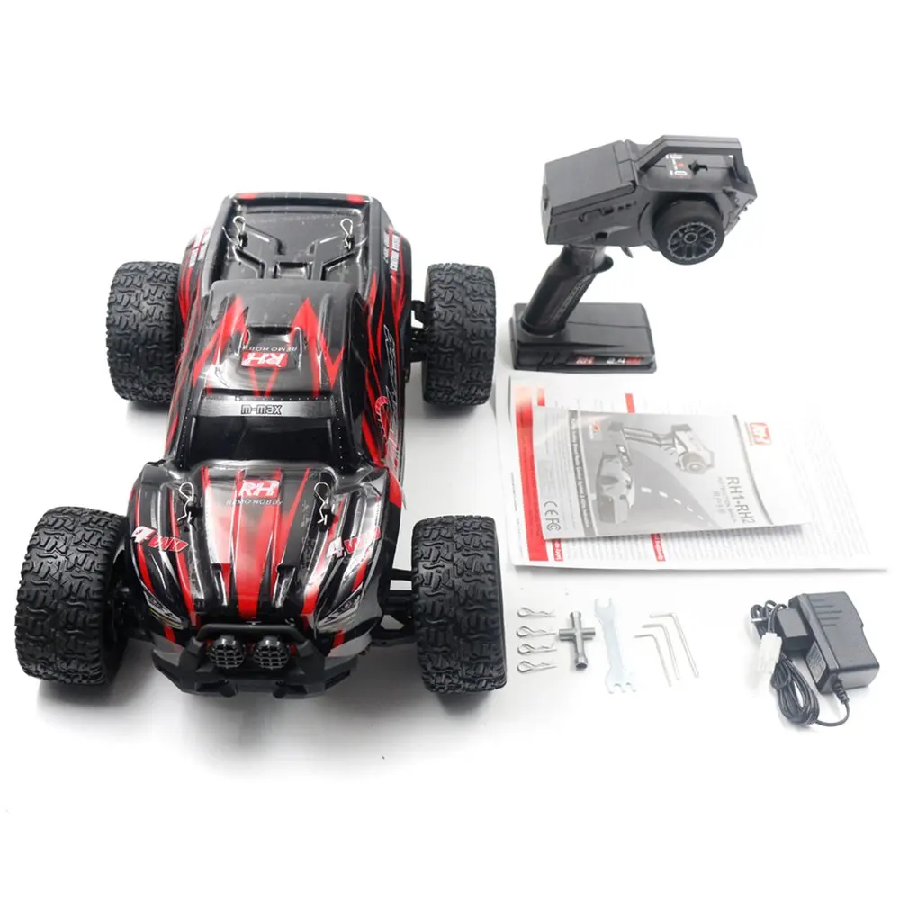 

1031-Lipo / NiMH/1035 1:10 2.4G 4WD RC Crawler Car Brushed Remote Control Big Foot Off-road Vehicle Model RTR Toy For Kids Gift