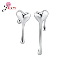 

New Dainty Small Hearts Women Stud Earring Versatile Low-key Girl Daily Accessories Love Jewelry Valentine's Day Gift Earring