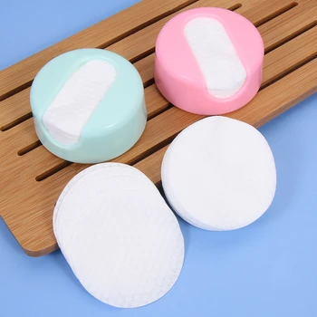 

25 boxes/box of makeup remover puff double layer soft microfiber reusable facial towel lip gloss cleaning cloth pad