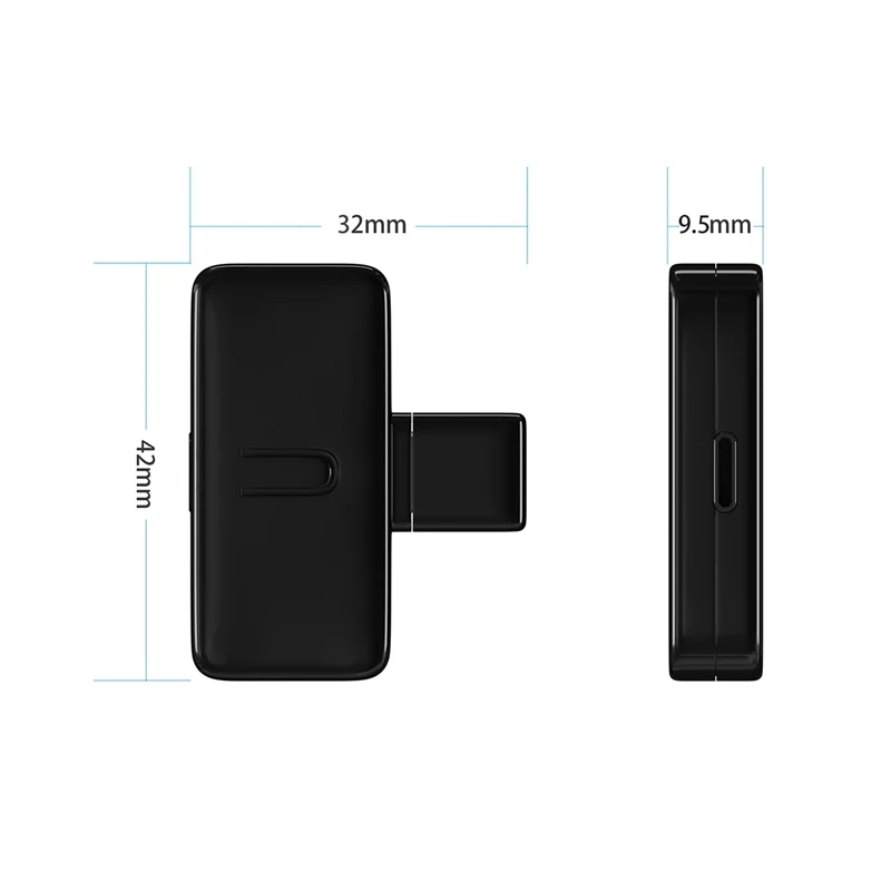 TX6 беспроводной тип-c аудио передатчик Bluetooth 5,0 поддерживает APTX без задержки