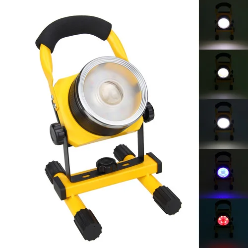 

30W 29 LED Zoomable Flood Light Outdoor Waterproof Rechargeable Construction Lamp Emergency Work Light Can Use As Power Bank