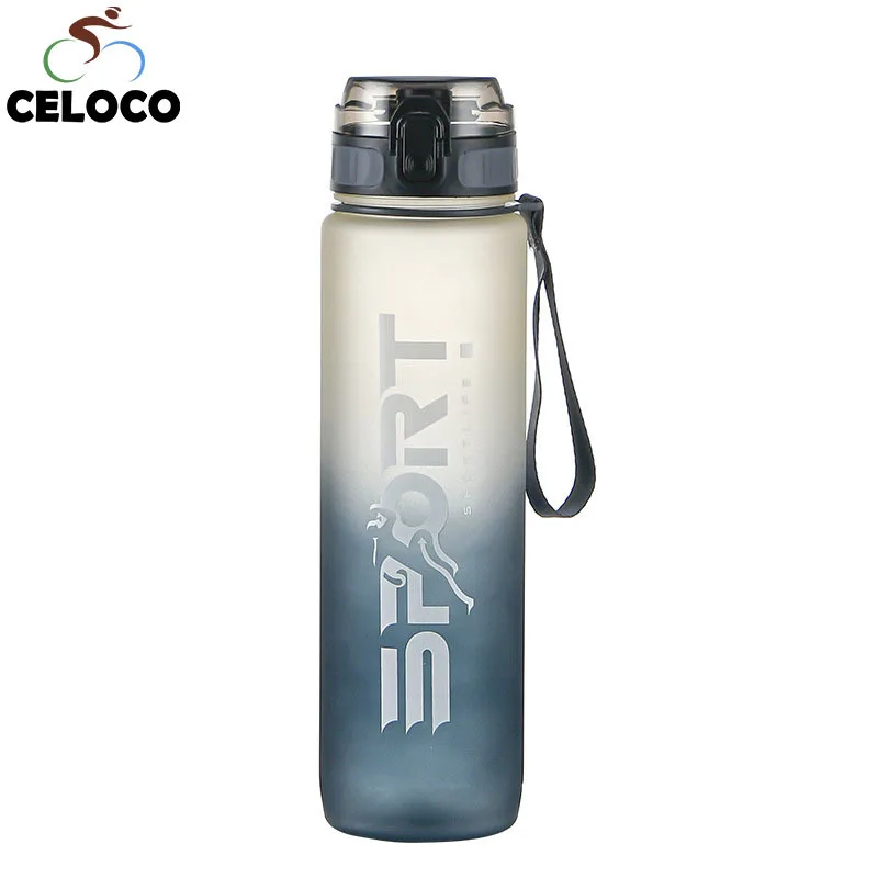 Water Bottle 1000ML Outdoor Fitness Sports Bottle Kettle Large Capacity Portable Climbing Bicycle BPA Free Gym Space Cups
