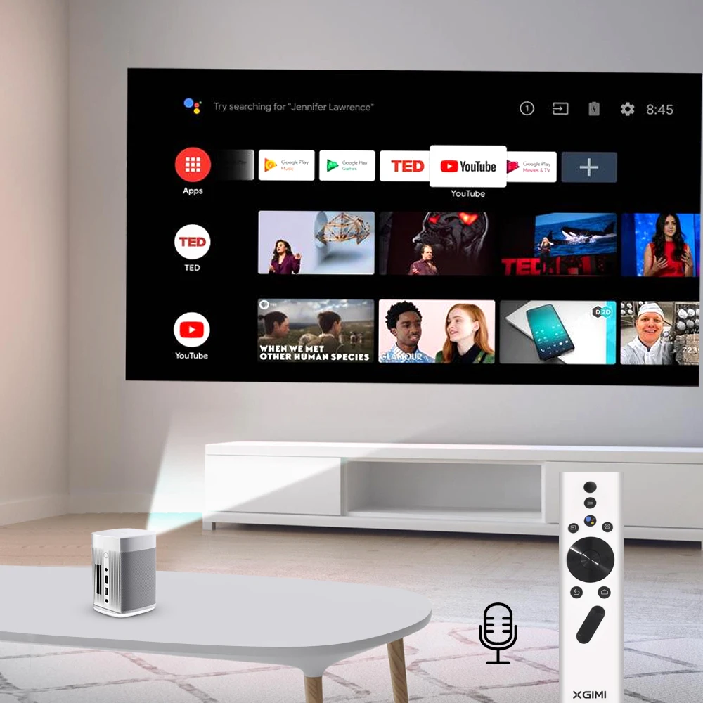 XGIMI Mogo DLP Мини проектор встроенная батарея 10400 мАч и динамик Harman Kardon портативный