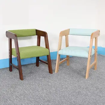 

Export Children's Chair, Back Chair, Solid Wood Liftable Home Learning Chair, Baby Bench, Dining Chair Kindergarten