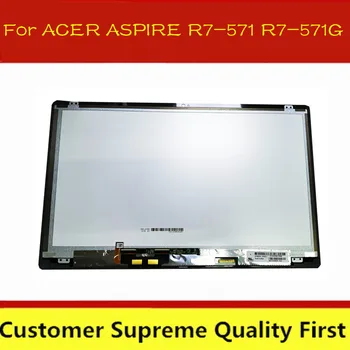 

15.6''Digitizer Glass Touch Screen + lcd display assembly for Acer Aspire R7 R7-571 with tracking code
