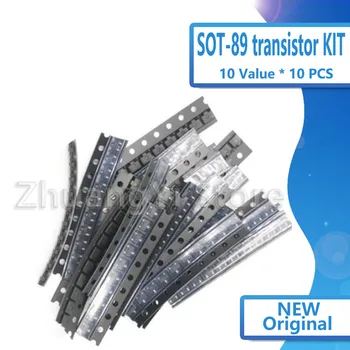 

SOT-89 SMD transistor Assorted KIT Total 8 tipos X10pcs = 80 pcs contem 78L05 78L06 78L08 78L09 78L10 78L12 78L15 79L05