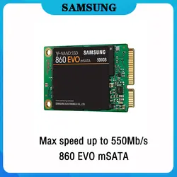 SSD SAMSUNG 860 EVO mSATA SSD жесткий диск HD SSD 1 ТБ 500GB Внутренний твердотельный жесткий диск 250GB 550Mbs HDD для ноутбука компьютер