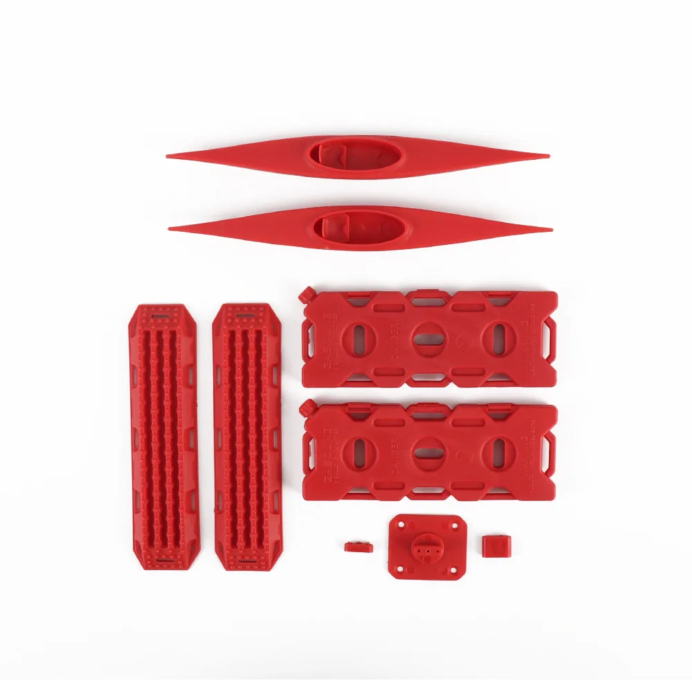 

1/10 1/8 Model Climbing Model Mood Decorations Set Rescue Board Tank Yacht Plastic Decoration