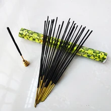 Одна маленькая коробка пачули аромапалочки ручной работы натуральный Индиана ладан для деревянная курильница Домашний Аромат подарки насыпью