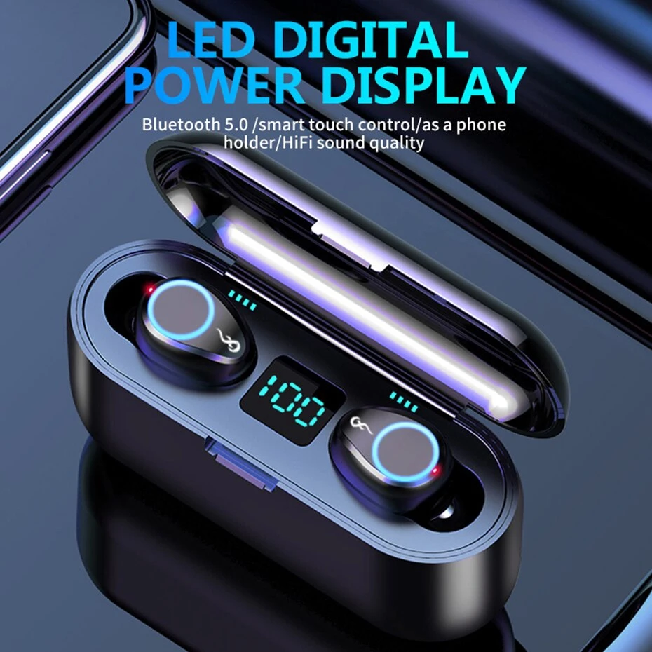 Mini TWS Wireless Earphones Bluetooth Earphones Sport 5 0 TWS Headset with Mic Earpiece for Iphone Xiaomi Samsung Huawei Oppo