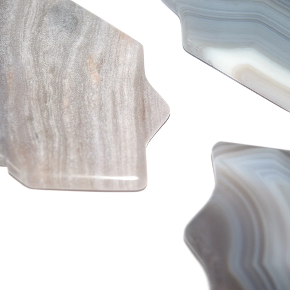 Инструменты Agate Gua Sha инструменты для массажа из натурального нефрита похудения