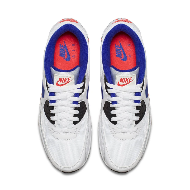 Оригинальные женские кроссовки для бега NIKE AIR MAX 90, спортивные уличные кроссовки, удобные, прочные, дышащие, 345017-601