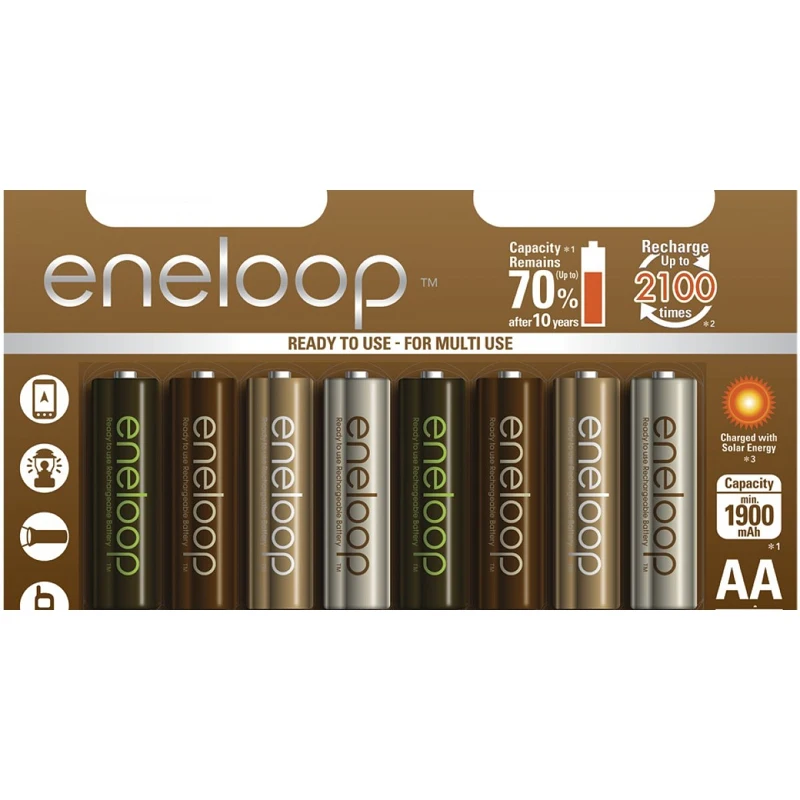 Аккумуляторы Panasonic eneloop(AA) BK-3MCCE/8UE