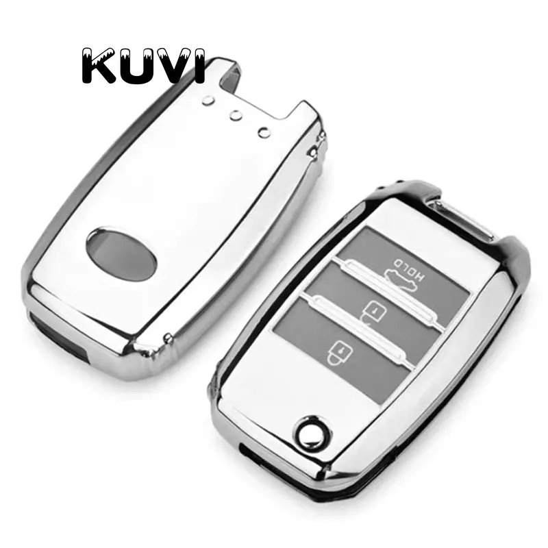ТПУ чехол для ключей защитный для KIA Sid Rio KIA Soul Sportage Ceed Sorento Cerato K2 K3 K4 K5 дистанционный чехол Защита