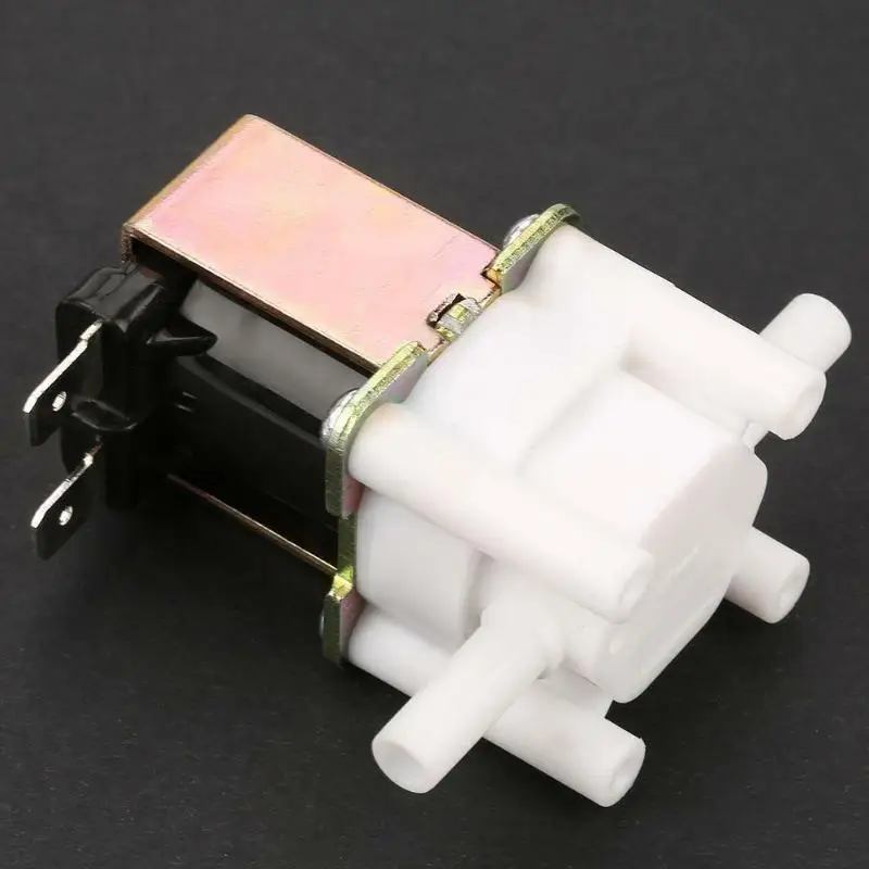 12V Пластик Магнитный N/C нормально закрытый Быстрой вставки входящей воды электромагнитный клапан необходимая бытовая машина для обработки воды гаджеты