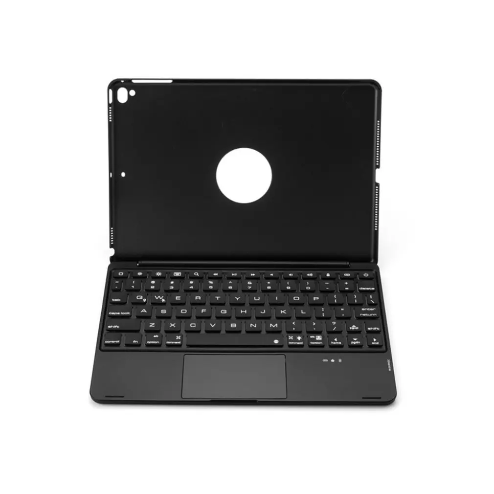 Благодаря своей сверхтонкой Беспроводной клавиатура чехол для iPad Pro 12,9 дюйма Планшет с красочными светодиодный Подсветка анав светодиодный устройств