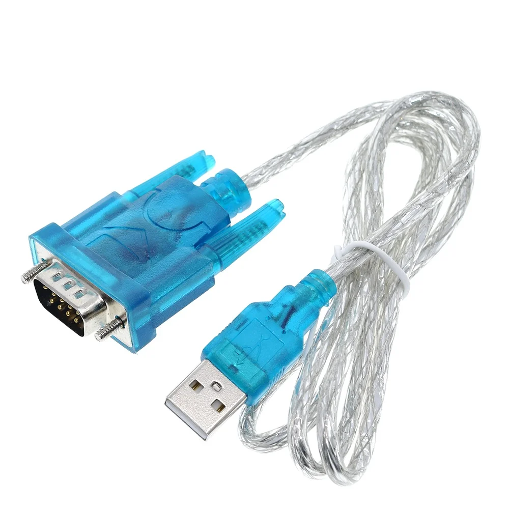 TZT HL-340 USB в RS232 COM порт Последовательный КПК 9 pin DB9 Кабель адаптер sup порт Windows7-64