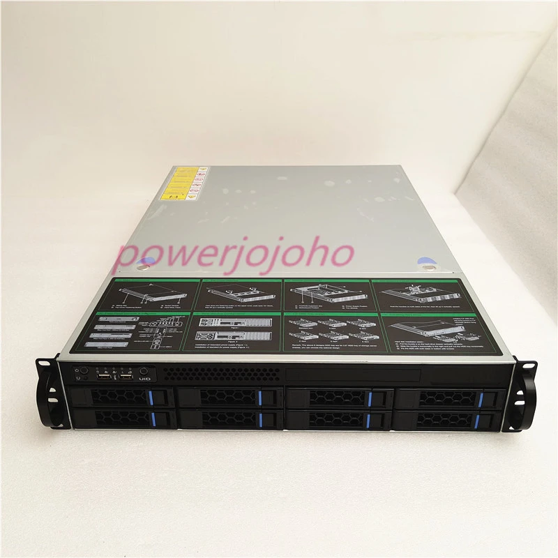 19inch 2U rack mount hot swap chassis storage server case S265 8 8HDD ...