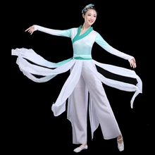 Классические танцевальные костюмы женский костюм в китайском стиле платье феи Древний китайский костюм ханфу Сексуальная Рождественская одежда для женщин