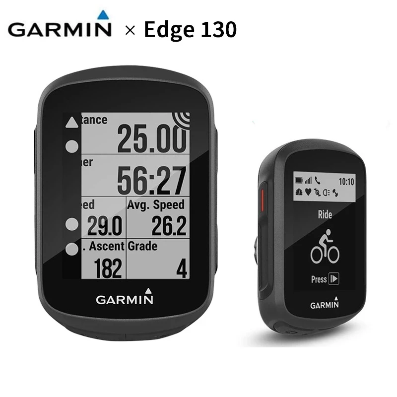 Capteur Bundle-GPS Sans Fil Vitesse Cadence Noir Garmin Edge 130 Vélo Ordinateur
