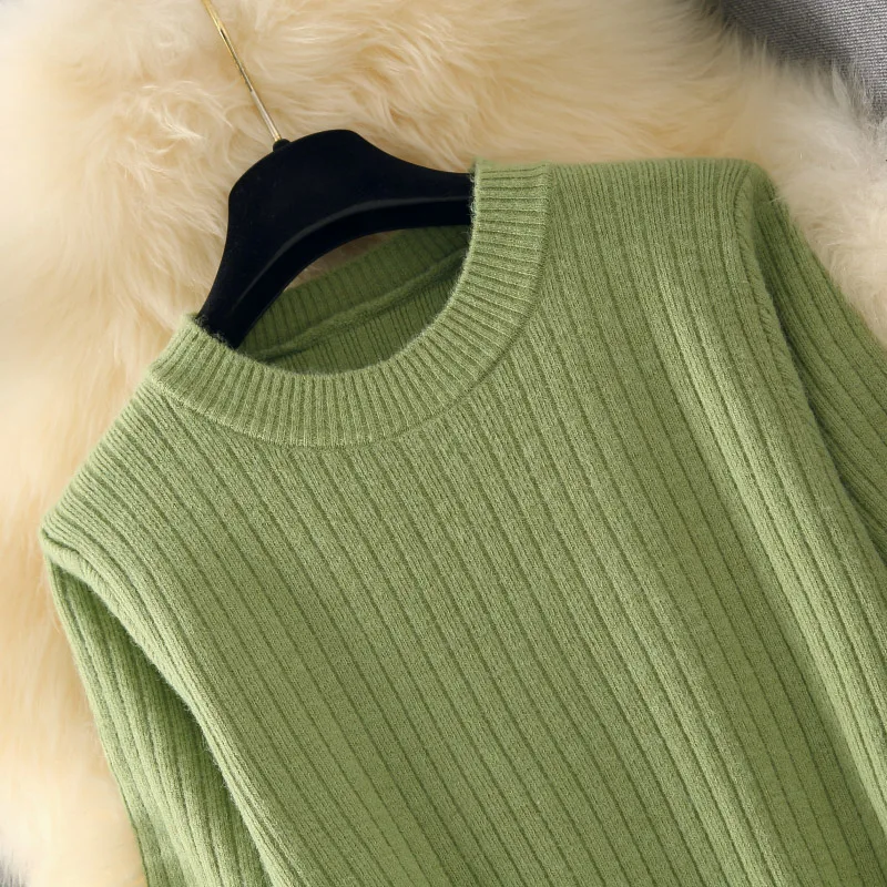 Осень-зима платье 2 шт. комплект Для женщин элегантные Зеленая, сетчатая трикотажная миди длинное облегающее платье-свитер, комплект Повседневное; сезон весна