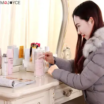 

1PC Round Makeup Puff Container Storage Cosmetic Sponge Bottle Case Make up Cotton Pad Container Box Cotton Pad Containers