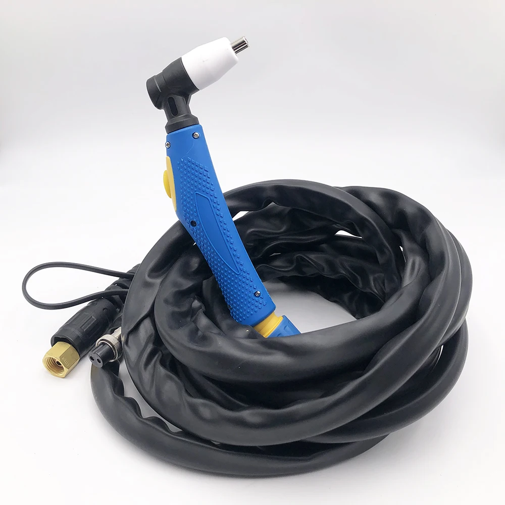 

PT-31 air plasma cutting straight machine torch 5M long(Blue color)