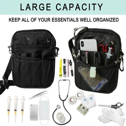 Bolsa organizadora, bolsa de ombro, de primeiros socorros, para enfermeira, material médico