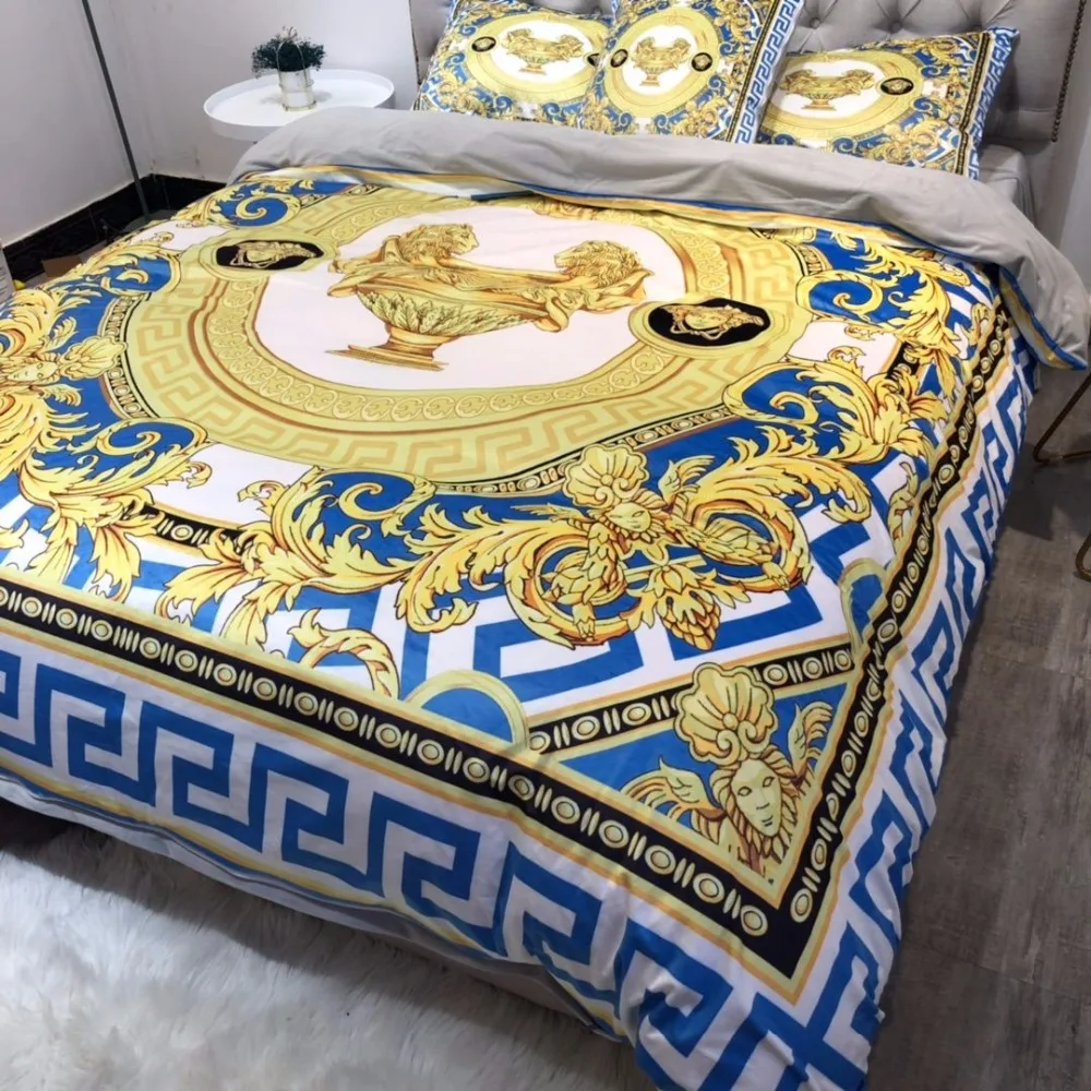 4/6 шт. queen king size постельное бельё супер мягкие бархатный Хрустальный Комплект постельного белья, Комплект постельного белья роскошного постельного белья наволочки для подушек