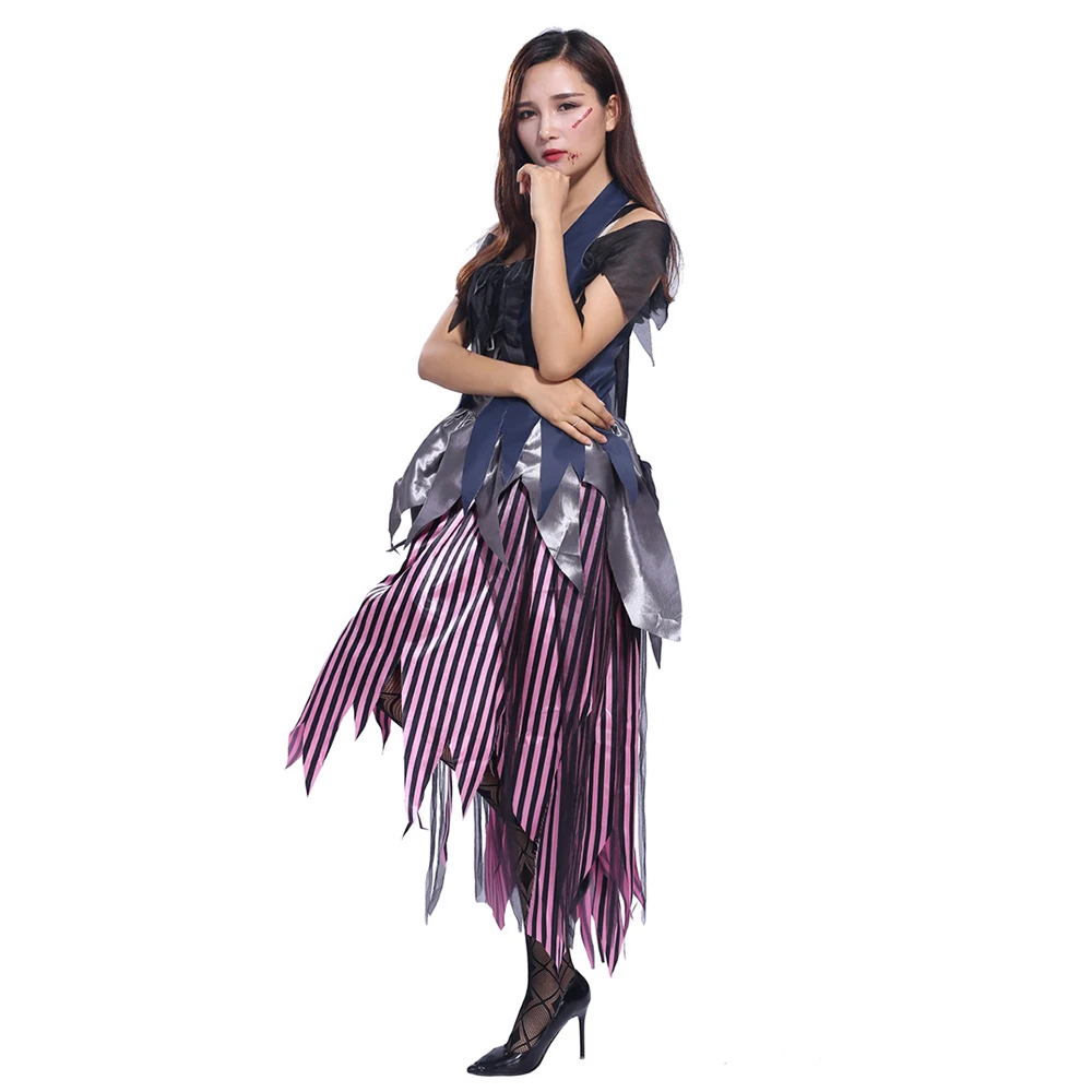 Halloween Costume Women Role Playing Evil Witch Role Playing New Devil Party Costume Black Hot Sale