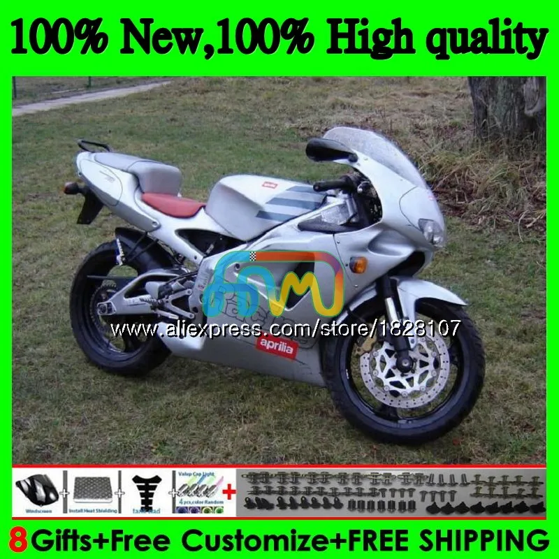 Средства ухода за кожей для Aprilia RS-250 RSV250 R RS250 95 96 97 81BS. 33 RSV250RR RS250R RS 250 РСВ серебристый 250 R RR 1995 1996 1997 обтекатель