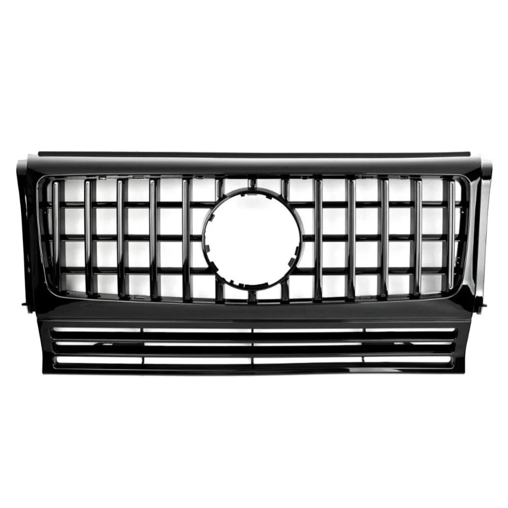 ABS Авто Передняя решетка верхний гриль для Mercedes Benz W463 GT G Wagon G550 G500 G350 G55 G63 1990