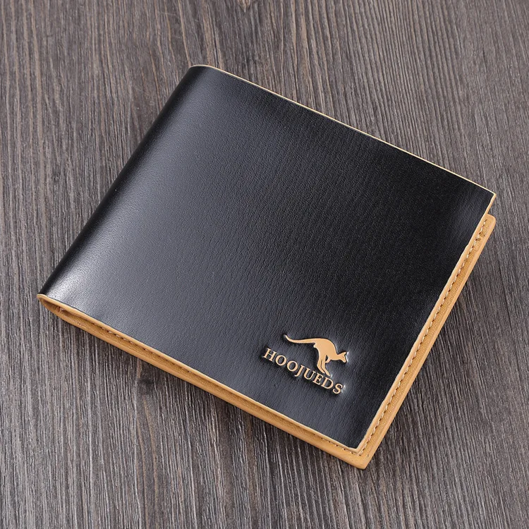 

New Style Wallet Card Bit More Men's Leather Wallet Men Genuine Leather Wallet