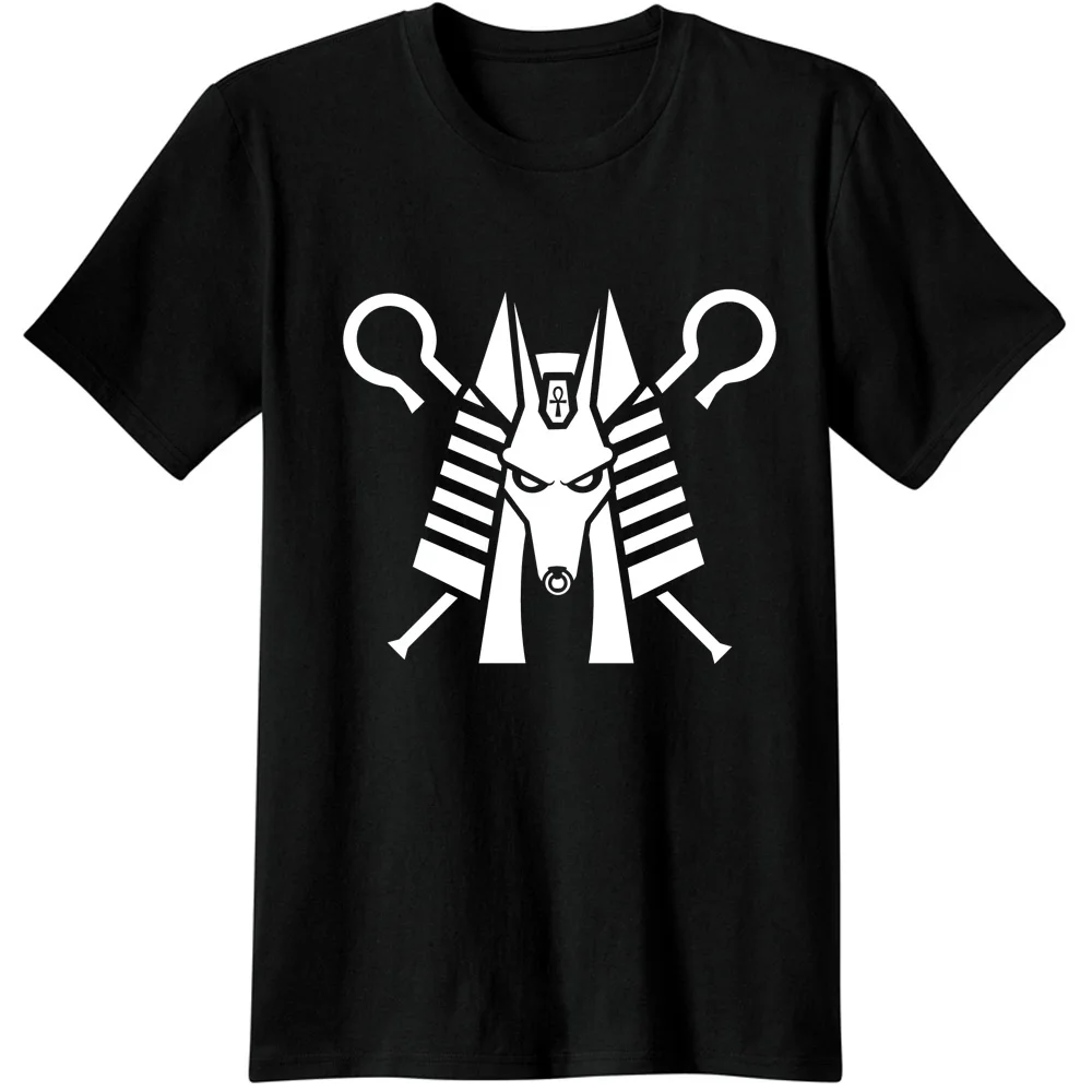 Anubis египетская футболка высокого качества Футболка с принтом Классическая