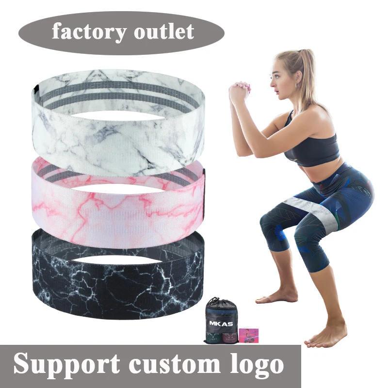 Resistance Bands Set Fitness Exercise Elastic Booty Bands Training Workout Sport Yoga Strength Gym Equipment