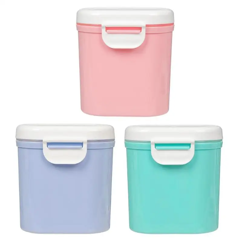 Mini Capacity Baby Milk Powder Large Container Portable Melkpoeder Container Newborn Food Storage Box Infants Feeding Box