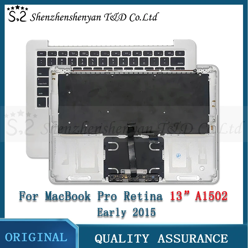 Capa Superior A1502 para Aplicação em Macbook Retina Pro 13 ” Teclado Inglês Eua e Reino Unido 2023 Anos