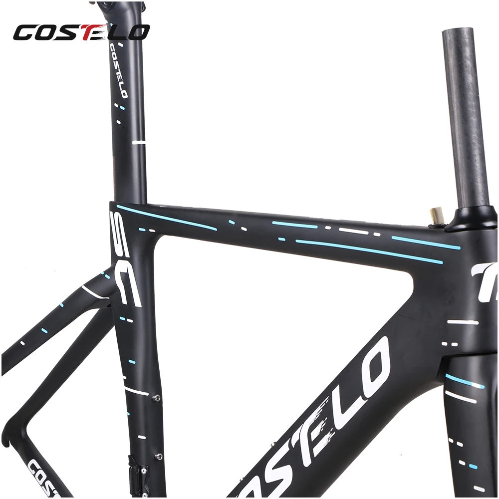 Costelo Speedcoupe sky color 2,0 углеродный набор рам для дорожных велосипедов Costelo велосипедная Рама Bicicleta карбоновая велосипедная Рама