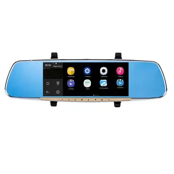 

DVR Car Monitor Rearview Camera 7 Inches Touch Screen Car GPS FM Transmitter Android 4.4 Quad Core 1G DDR3 16g Navigation