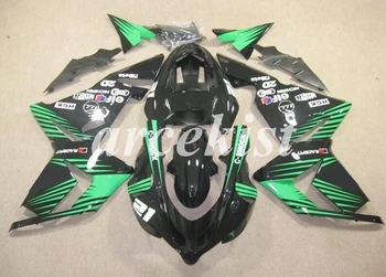 

4 Free Gifts New ABS Motorcycle Full Fairings Kit Fit For Kawasaki Ninja ZX-10R 2004 2005 04 05 10R bodywork set Green