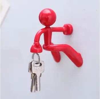 

1PCS Creative humanoid strong magnetic new rock climber powerful multi-function magnetic refrigerator stickers key hanging