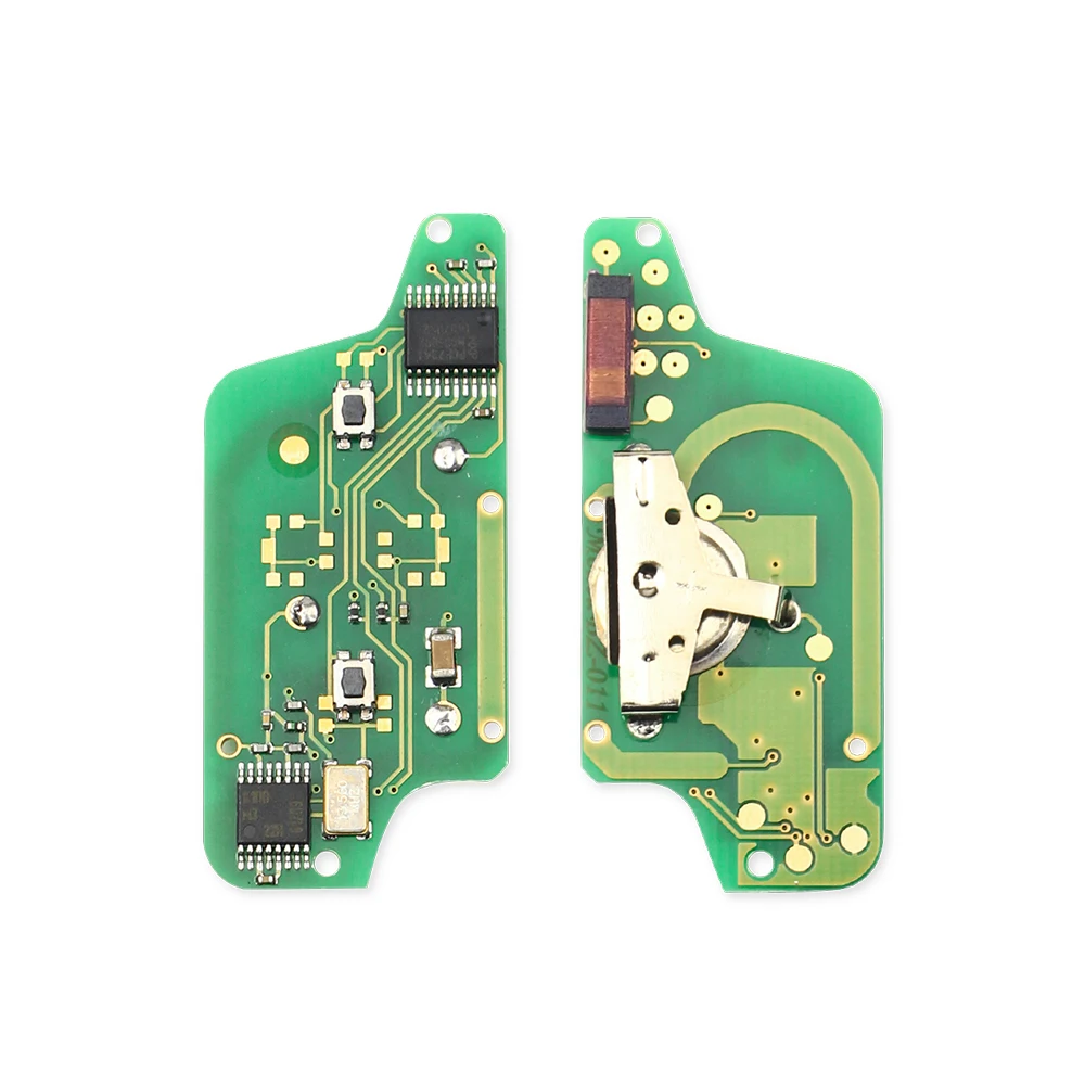 Dandkey ASK дистанционный ключ электронная плата для peugeot 407 407 307 308 Citroen C2 C3 C4 Fob Ce0523 433 МГц ID46 чип