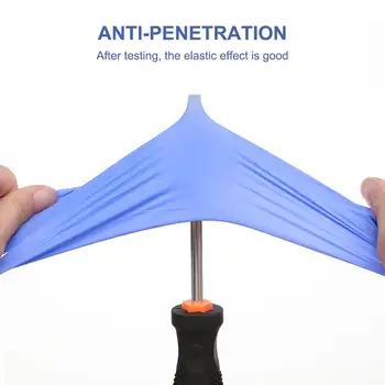 

Nitrile Coated Blue Puncture Resistant Gardening Gloves Latex in Light Disposable Work Safety Protective Hand Protection