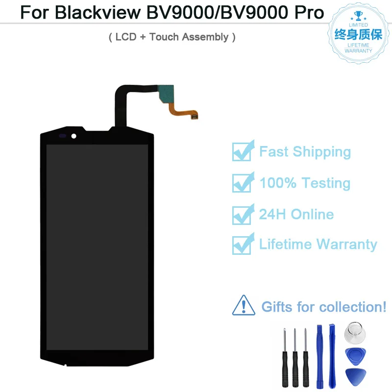 

5.7" For Blackview BV9000 / BV9000 pro Touch Screen+LCD Display Digitizer Assembly Phone Replacement Phone Parts