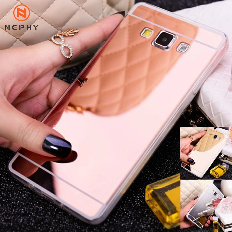 Роскошный зеркальный силиконовый чехол для телефона Samsung J3 J5 J7 2015 2016 2017 Neo Grand Prime