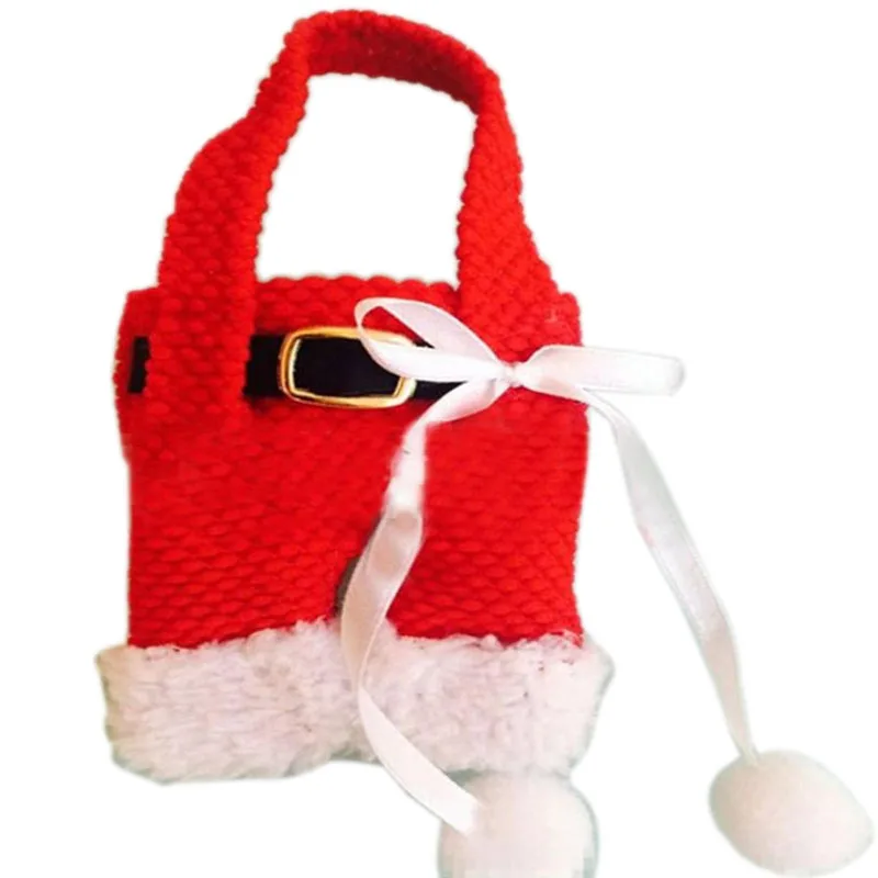 Gift Bags Christmas Gift Bags Velvet Gift Bags Christmas Gift Box Christmas Cutlery Holder 6pcs Christmas Table Decor Silverware Cutlery Tableware Holder Pocket Santa Suit Gift New Year Gift Bag