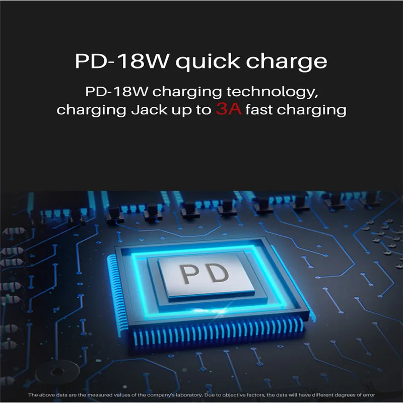 Умный светодиодный цифровой Мощность Зарядное устройство PD 18 Вт Тип-C+ 2.4A 7 USB Зарядное устройство мобильного телефона Мощность адаптер, быстрая зарядка Скорость до подъема 96