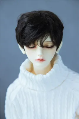 

Парик для шарнирной куклы, милый разноцветный Мягкий Шелковый парик для кукол 1-3, 1-4, 1-6 размеров, короткие волосы, аксессуары для кукол из молочного шелка